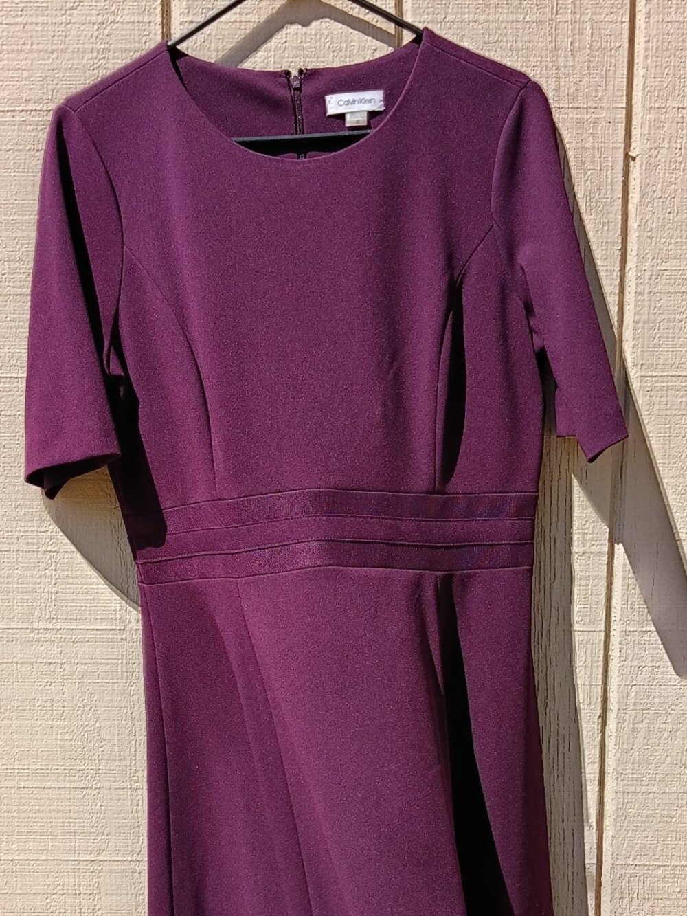Calvin Klein Purple Dress, size 12